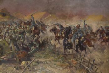 Battle of Chelm by 
																			Leonard Winterowsky