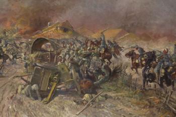 Battle of Chelm by 
																			Leonard Winterowsky