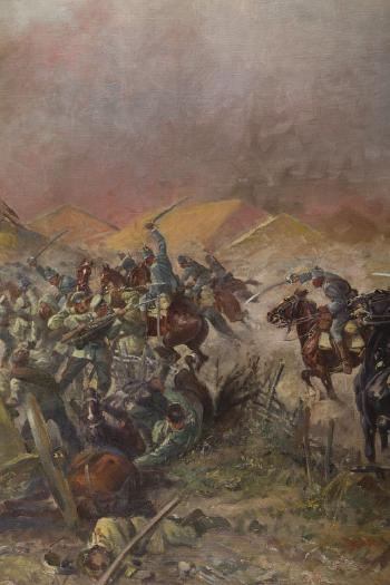 Battle of Chelm by 
																			Leonard Winterowsky