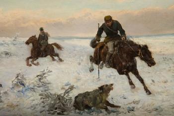 Hunting by 
																			Josef Jaroszinski
