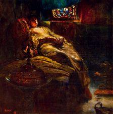 Resting Odalisque by 
																	Ferencz Eisenhut
