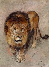 Lion by 
																	Geza Vastagh