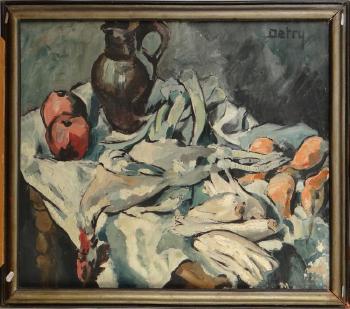 Nature morte by 
																			Arsene Detry