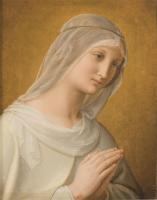 Vierge en prière by 
																	Maria Ellenrieder