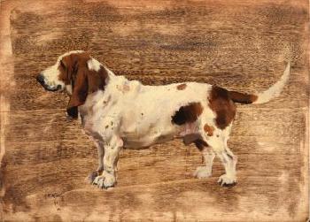Basset by 
																			Georges Frederic Rotig
