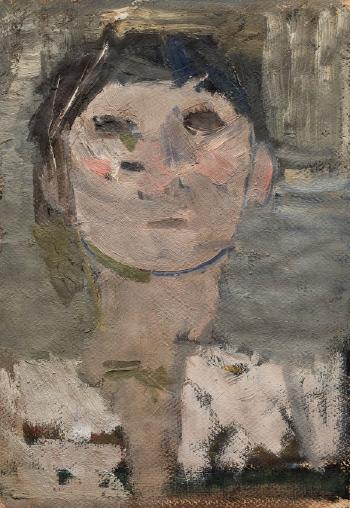 Portrait of a woman by 
																	Artur Nacht Samborski
