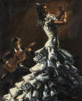 Danseuse andalouse by 
																	 Jiva