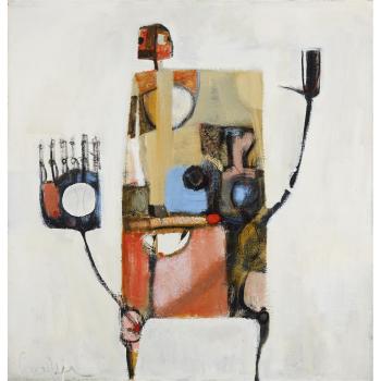 Untitled (Abstract Figure) by 
																	Jimmy Lueders