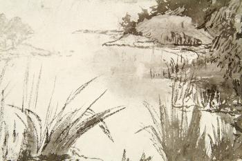 Marsh scene by 
																			Dewitt Parshall