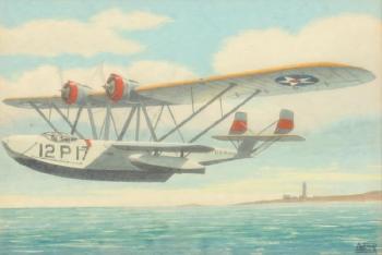 Consolidated PBY 3 Catalina by 
																	Alfred Owles