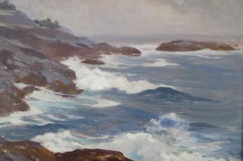 Rocky Coast by 
																			Harry Russell Ballinger