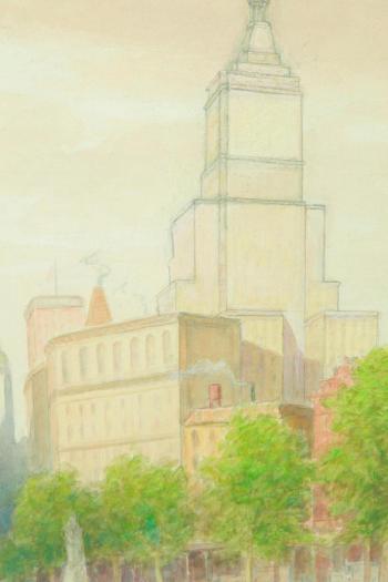 Cityscape by 
																			Winfield Scott Clime