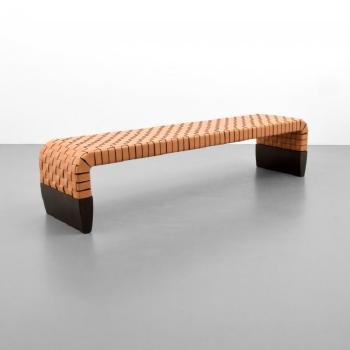 Leather Bench by 
																			 Matteograssi