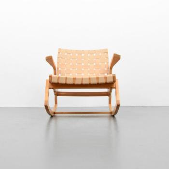 Rocking lounge chair by 
																			Ralph Rapson
