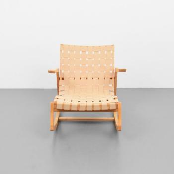 Rocking lounge chair by 
																			Ralph Rapson