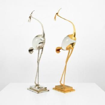 Bird sculptures by 
																			Franco Lafini