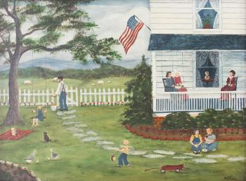 Fourth of July in the country by 
																			Mary Ann Vessey