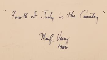 Fourth of July in the country by 
																			Mary Ann Vessey