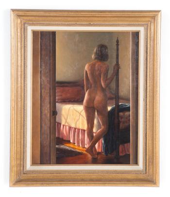 Standing nude by 
																			David Zuccarini