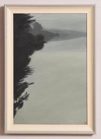 Evening, Glenn Na Smol Reservoir by 
																			Guy Hanscomb