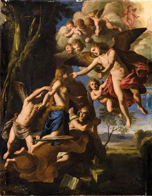 The Communion of the Magdalene by 
																			Alessandro Turchi