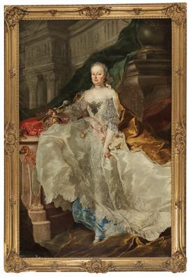 Portrait of Empress Maria Theresia by 
																			Franz Anton Palko