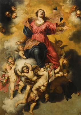 The Assumption of the Virgin by 
																	Anton Maria Vassallo
