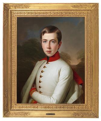 Portrait of Archduke Karl Ludwig of Austria (1833–1896), at the age of 15 by 
																			Anton Einsle