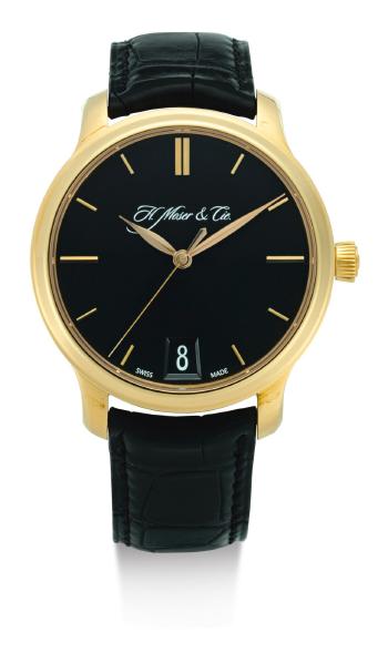 A Wristwatch with Date and 7-Day Power Reserve Indication Case 200106574 Monard Date Circa 2011 by 
																	 H Moser & Cie