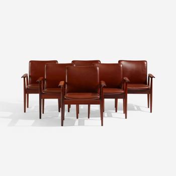 Diplomat armchairs by 
																			 Cado Co