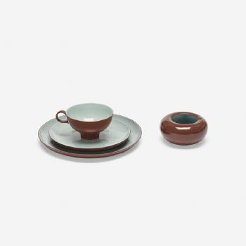 Collection of tableware by 
																			Eva Zeisel