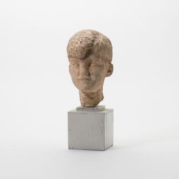 Boy's head by 
																	Charlotte van Pallandt