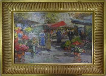 La marché aux fleurs by 
																	Alexander Osipov