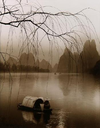 Scenes of Chinese fishermen by 
																			 Don Hong Oai