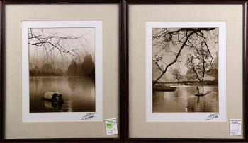 Scenes of Chinese fishermen by 
																			 Don Hong Oai