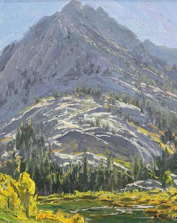 Up in Lundy Canyon by 
																			Charles Muench