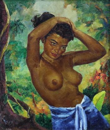 Polynesian Girl by 
																			Ralph Tyree
