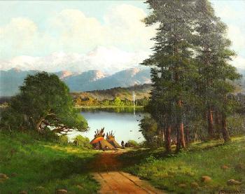 Donner lake, California by 
																			Joseph John Englehart