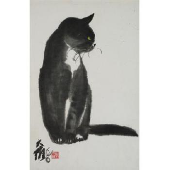 Black Cat by 
																	 Guo Dawei