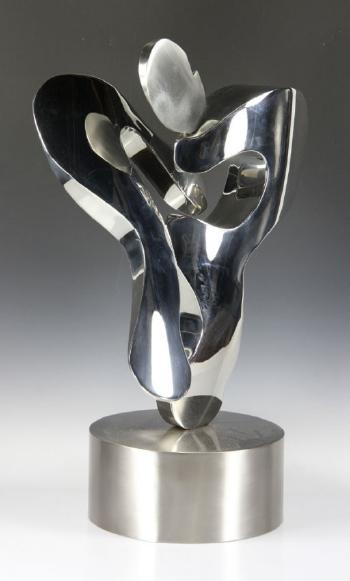Modern sculpture by 
																			Michael Oguns