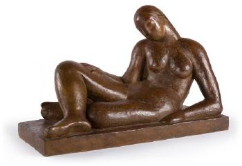 Reclining Nude by 
																	Arnold Auerbach