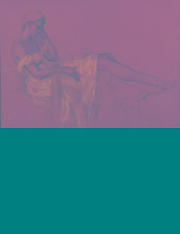 Femme allongée by 
																	Fernand Majorel
