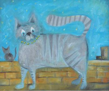 Milo The Cat by 
																	Dawn Crothers