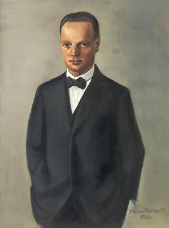 Porträt Dr. Georg Lüttke by 
																	Anton Raderscheidt
