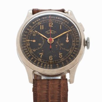 Vintage Monopusher Chronograph by 
																			 Election