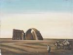 Taq-I-Kasra (View of Ctesiphon) by 
																			Abdul Kadir Al-Rassam