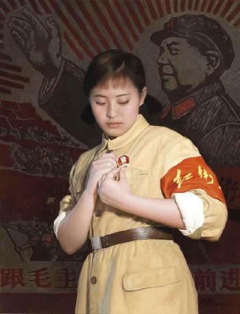Being loyal to chairman Mao by 
																	 Shen Hanwu