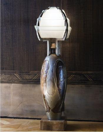 Lampe de parquet by 
																			Raoul Lamourdeieu