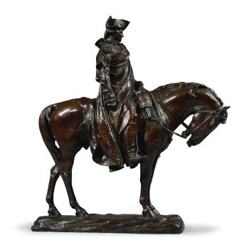 George Washington at Valley Forge by 
																	Henry M Shrady