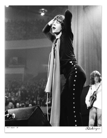 Mick Jagger — The Rolling Stones. Olympia Stadium, Detroit by 
																	Charlie Auringer